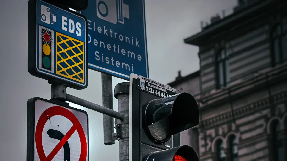 Smart Technology in LED Traffic Lights