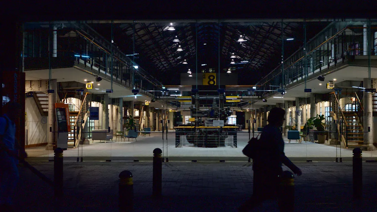 Enhanced Safety with LED Warehouse Lighting