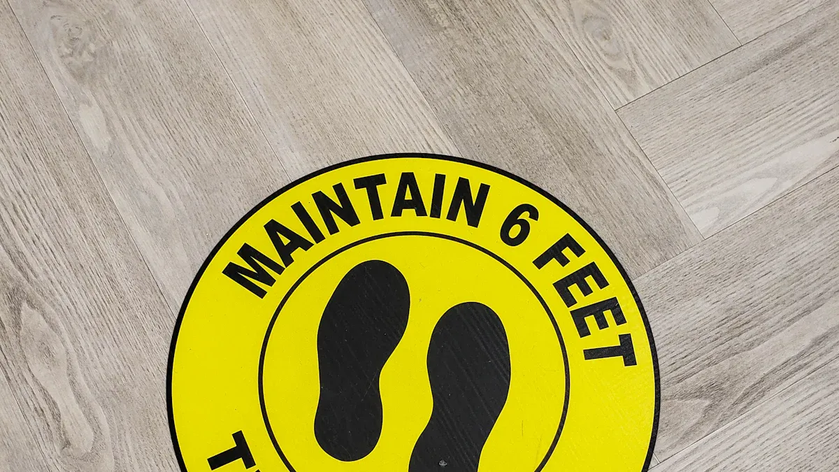 PVC floor stickers introduction and application scenarios