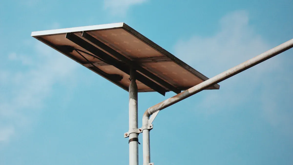 How solar streetlights work