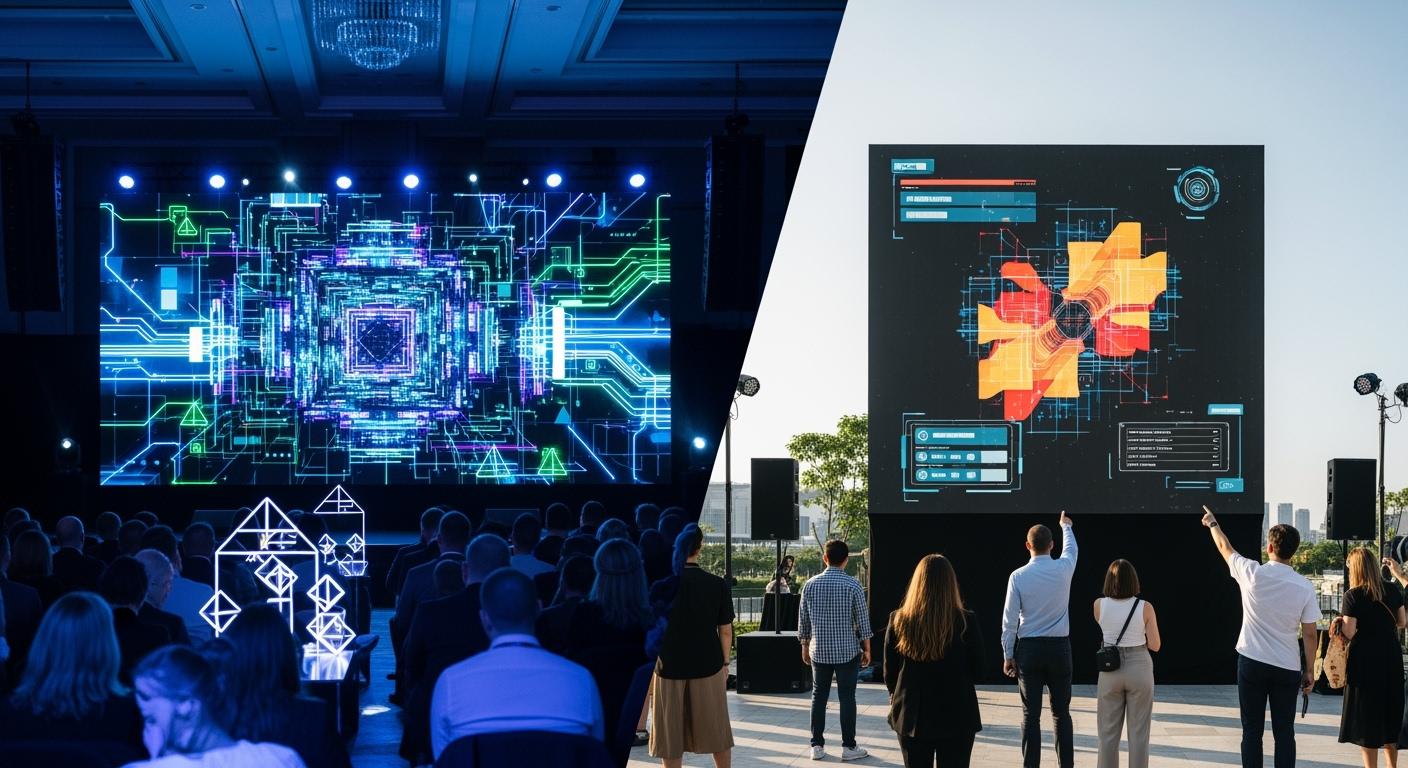 How Indoor and Outdoor LED Displays Compare for Event Success