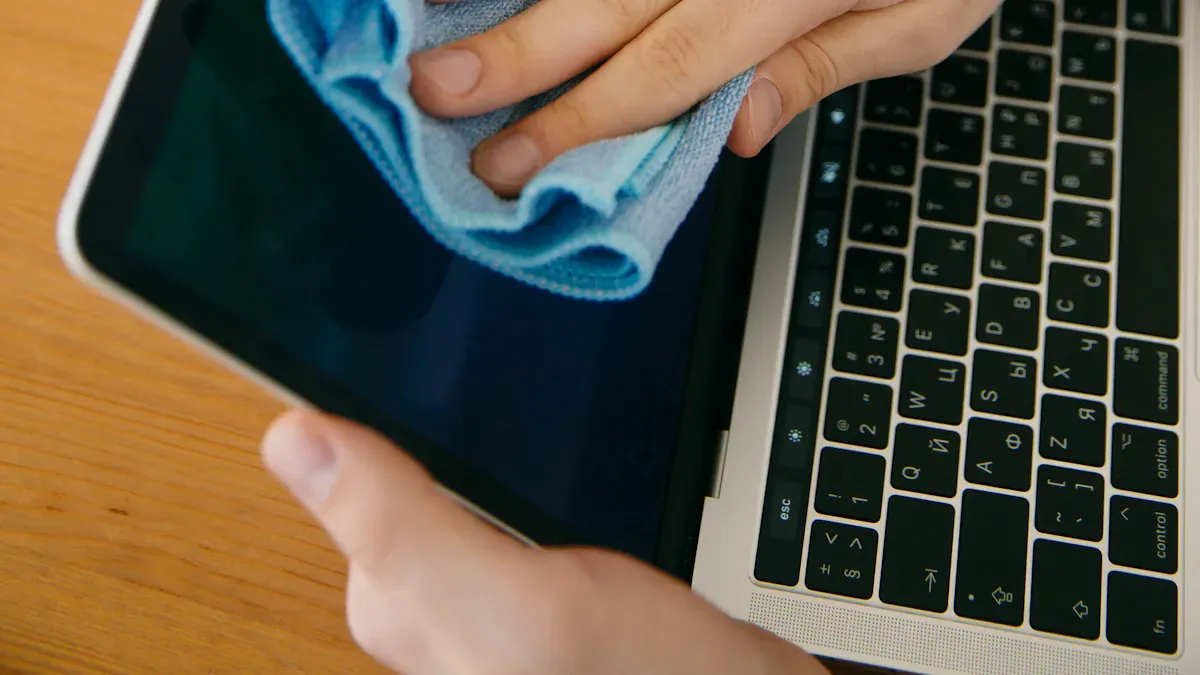Microfiber cloth for lcd for computer monitor
