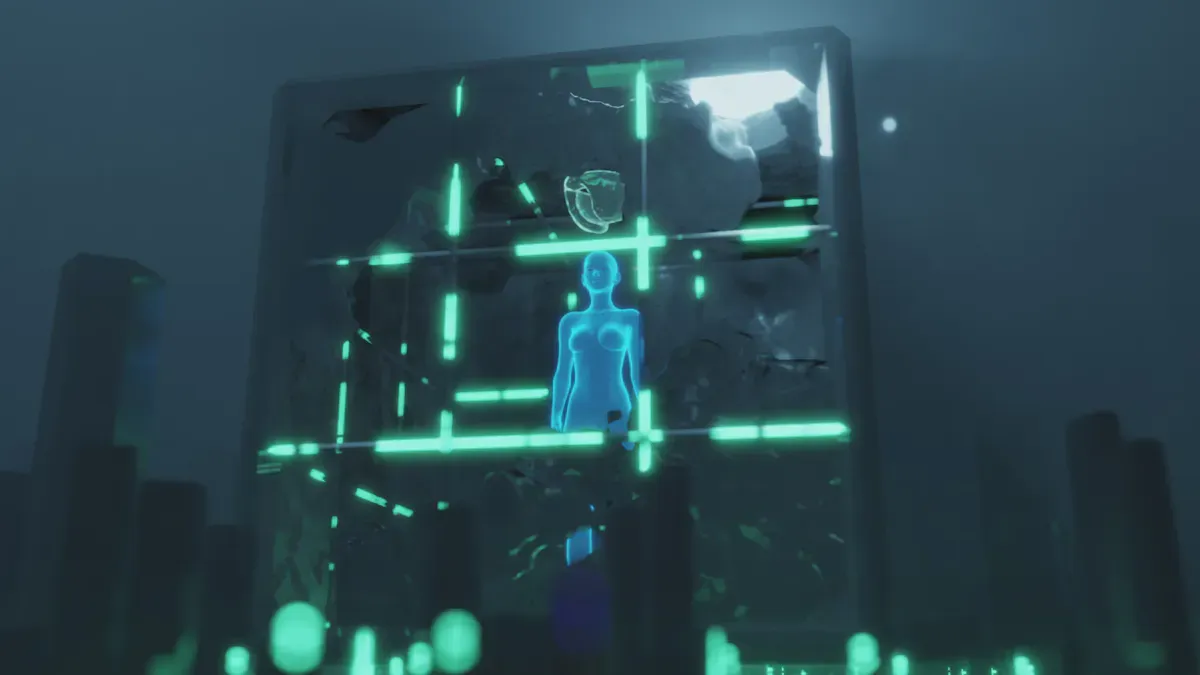 Hologram Fan Installation