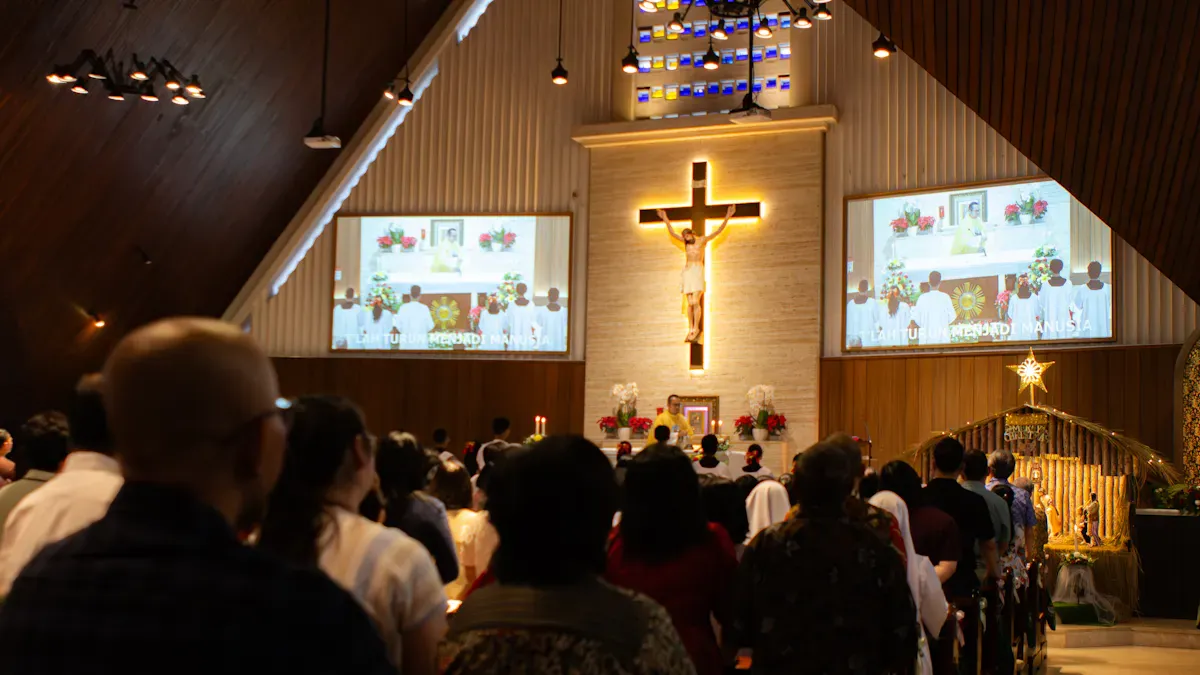 How Churches Use Digital Signage to Strengthen Communication
