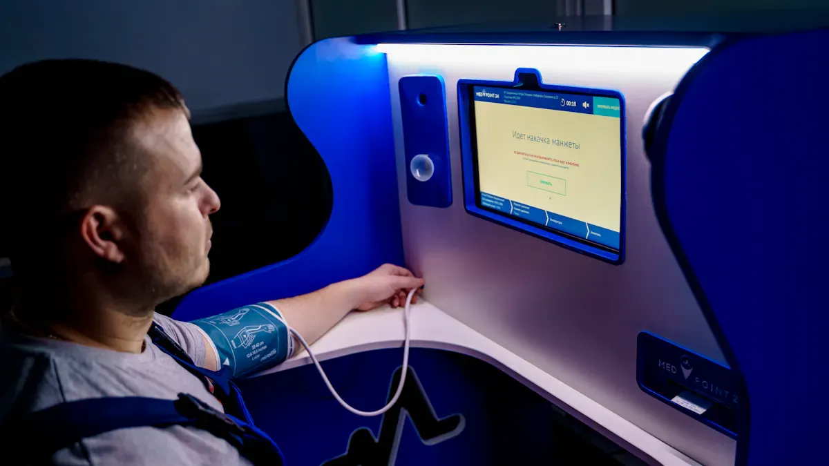 Payment information Self Service kiosk helps you pay bills fast and safe