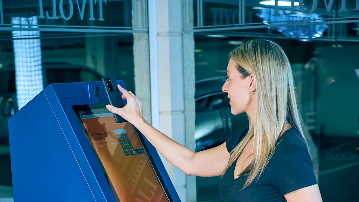 Choose Touch Screen Monitor Kiosk Hardware