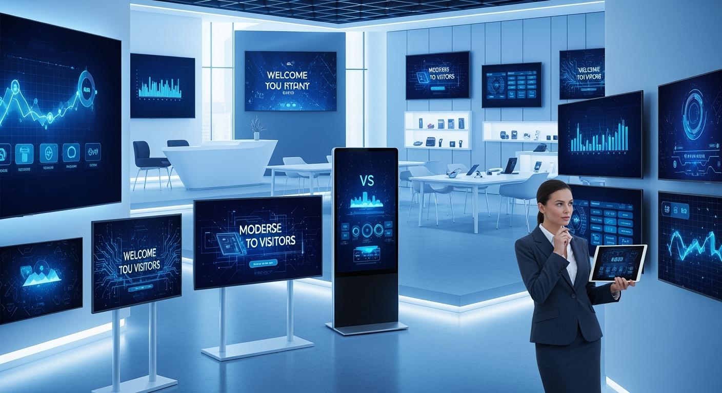 Best LCD Signage Displays for Businesses Compared
