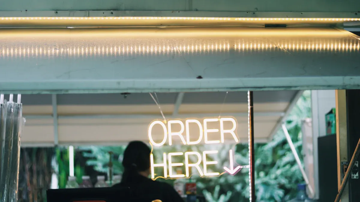 Benefits of high brightness display for window signage