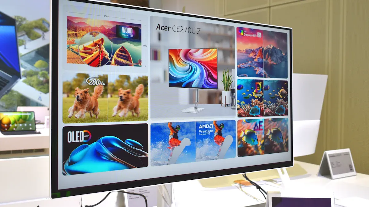 LCD display comparison table
