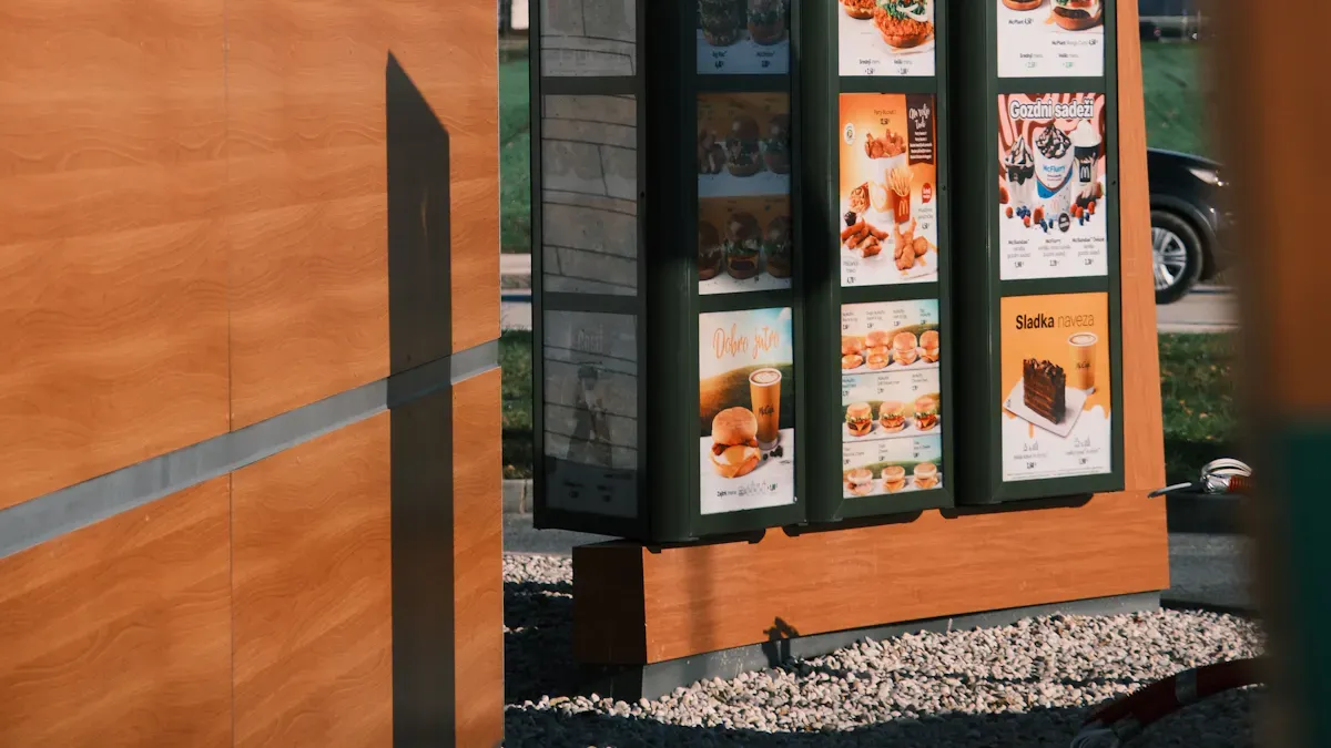 Samsung Outdoor Digital Menu Board 55 Inch