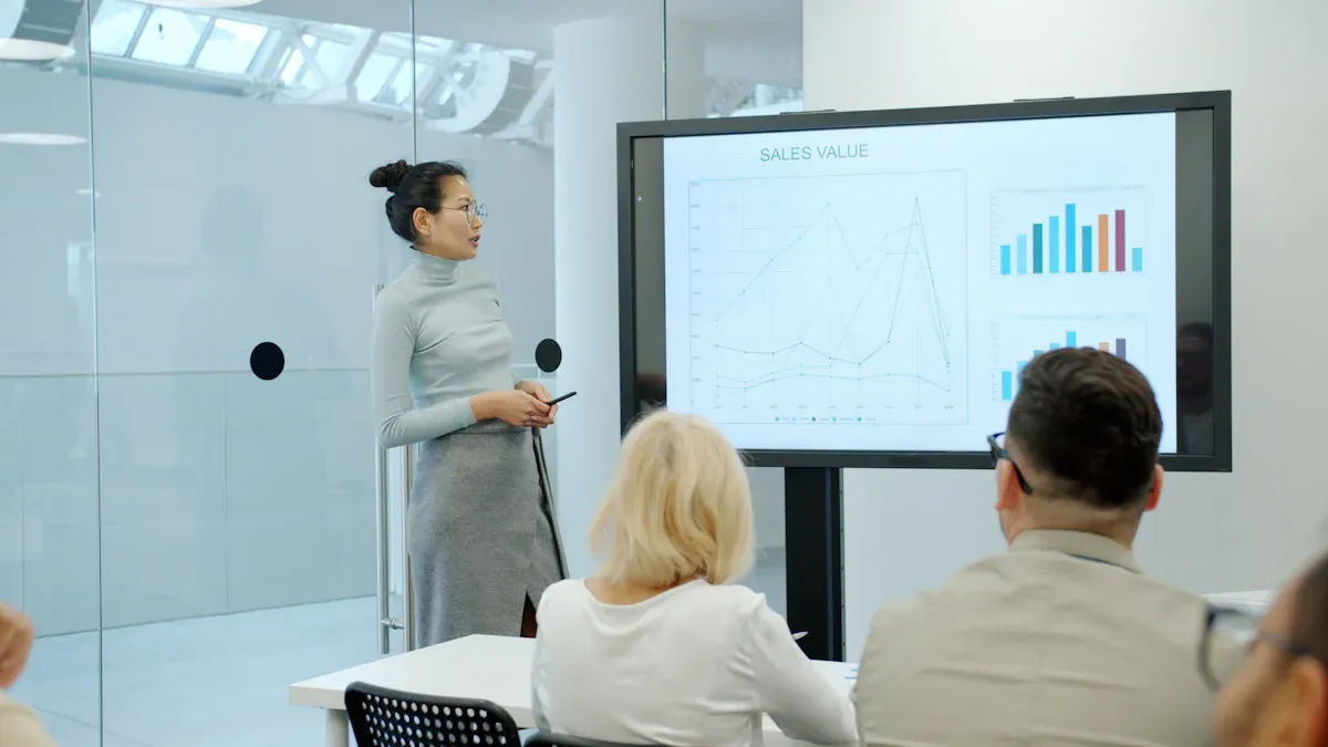 Digital podium review makes presentations easier than ever
