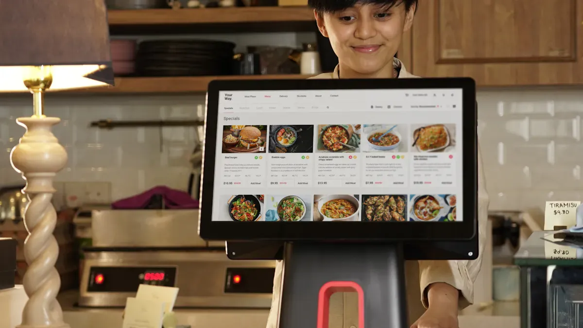 Comparison of Top-Rated LCD Display Kiosks for Self-Service Ordering
