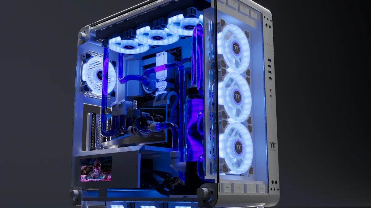 Quick Comparison of PC Cases with LCD Displays