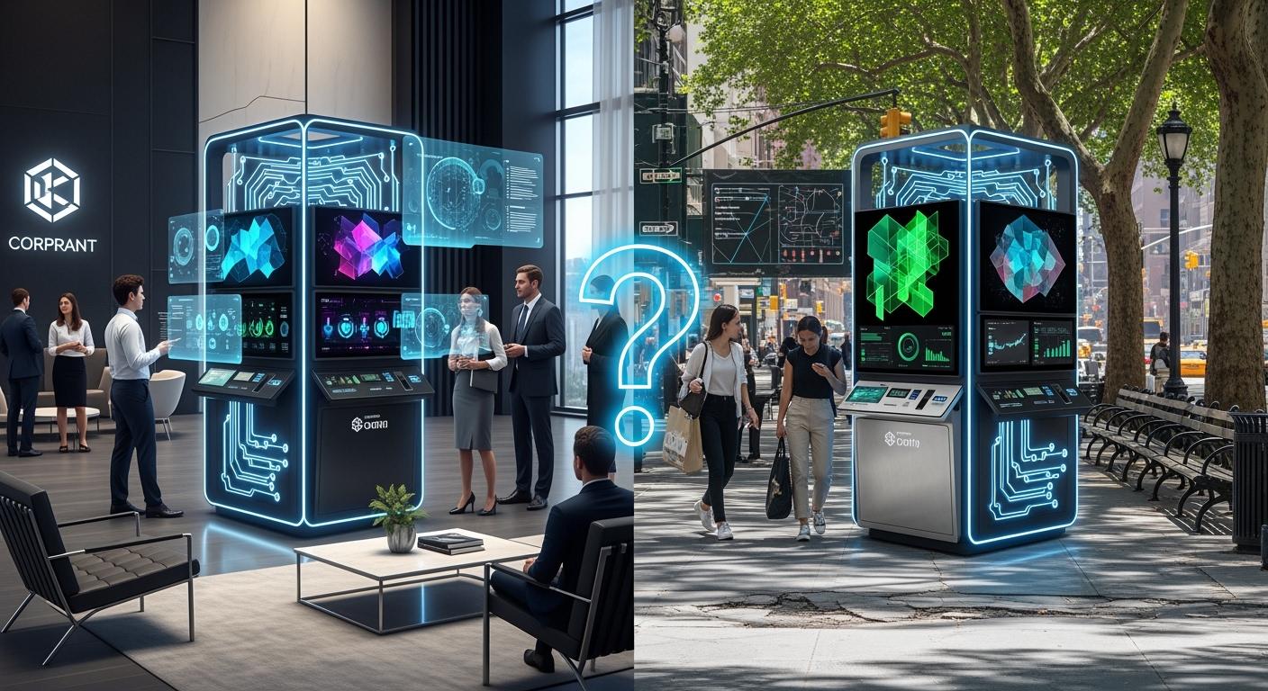 Indoor vs outdoor info kiosks which is best for your business
