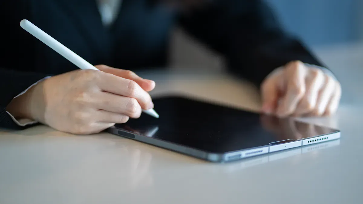 Touch Detection Process in PCAP Touch Screen