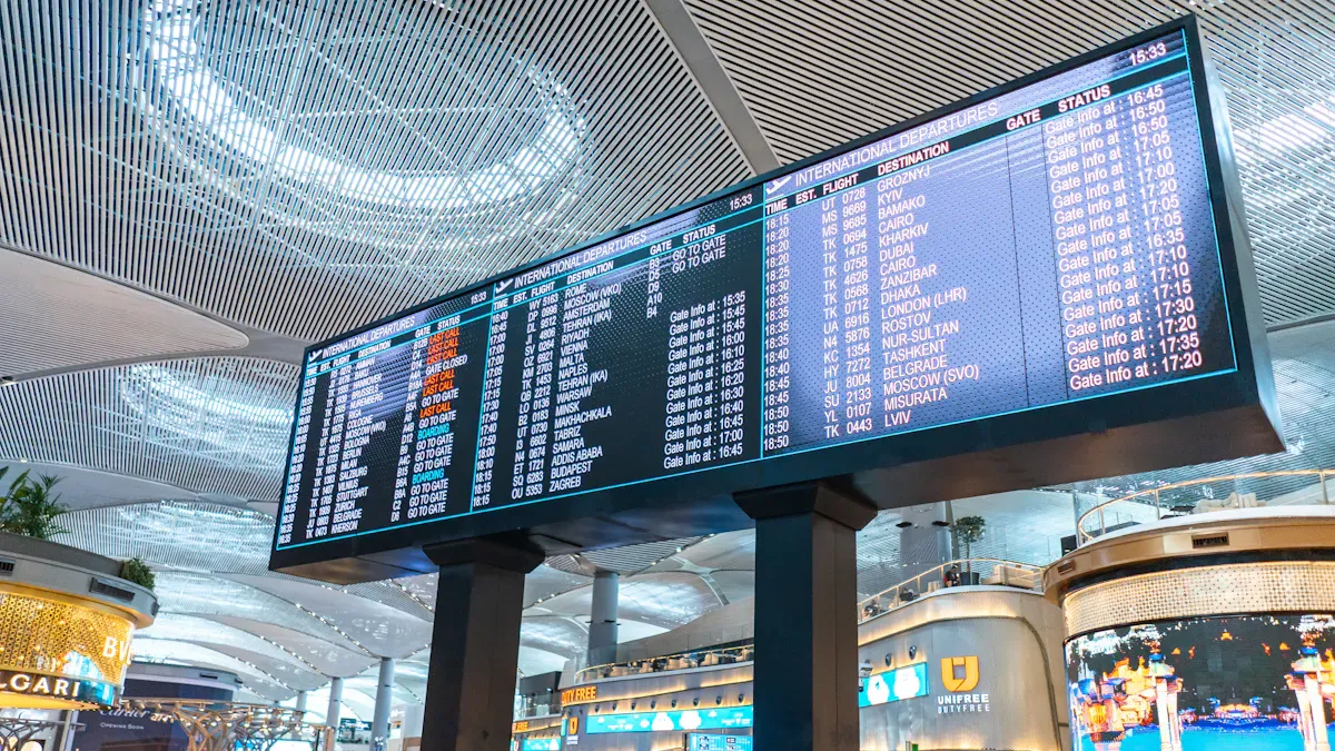 Real-Time Flight Information Displays