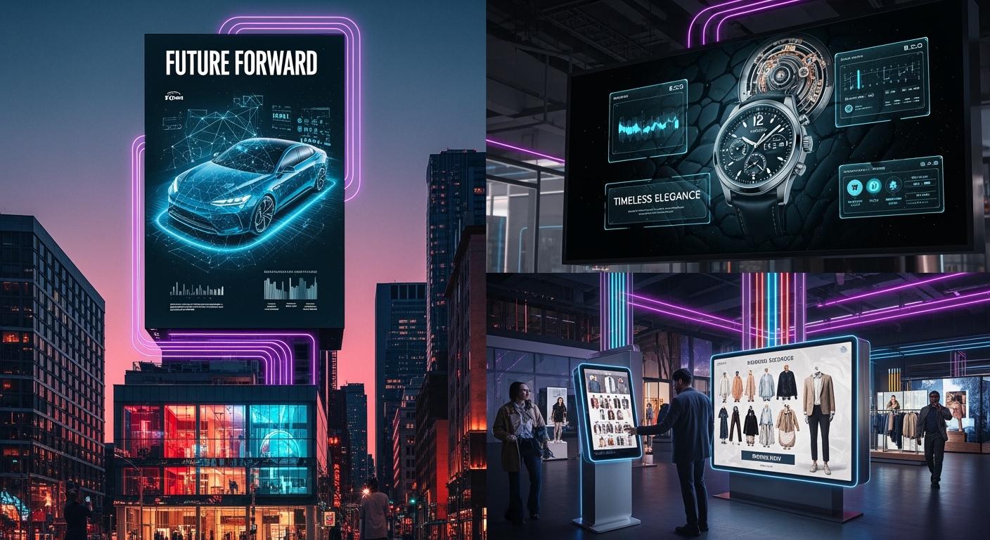 Digital Signage Display Technologies Compared for Advertising