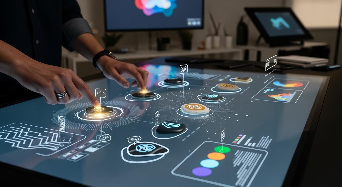 Making Interactive Experiences With Touch Table Object Recognition Tags