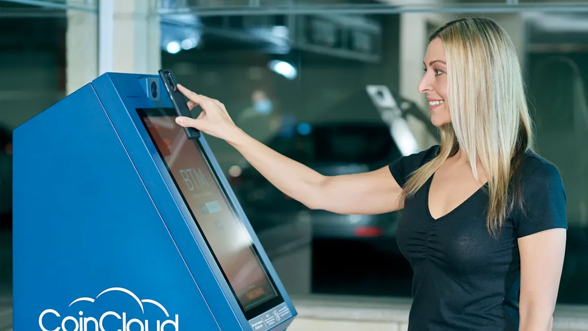 How LCD Kiosk with Payment Processing Works