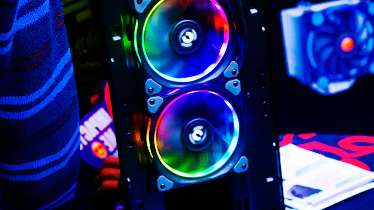 How 3D LED Fans Create Stunning Holographic Visuals