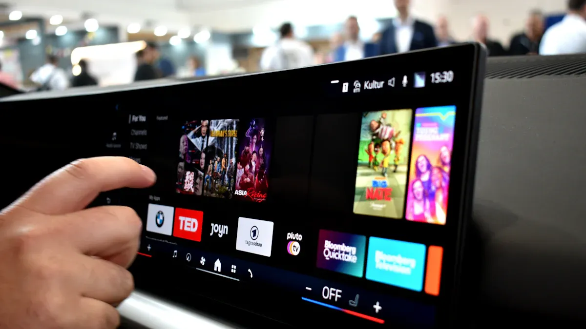 OLED Touch Display Features