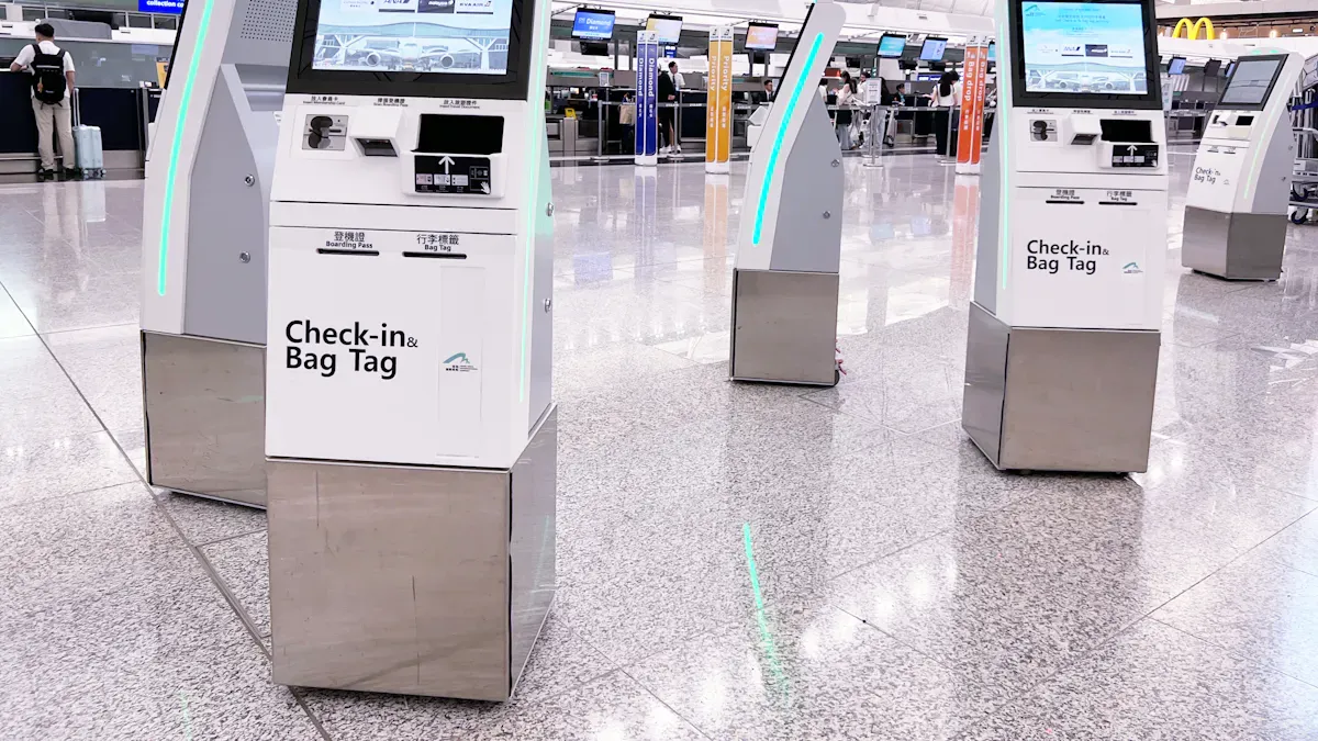 What is a Self Service Terminal For Exhibition?