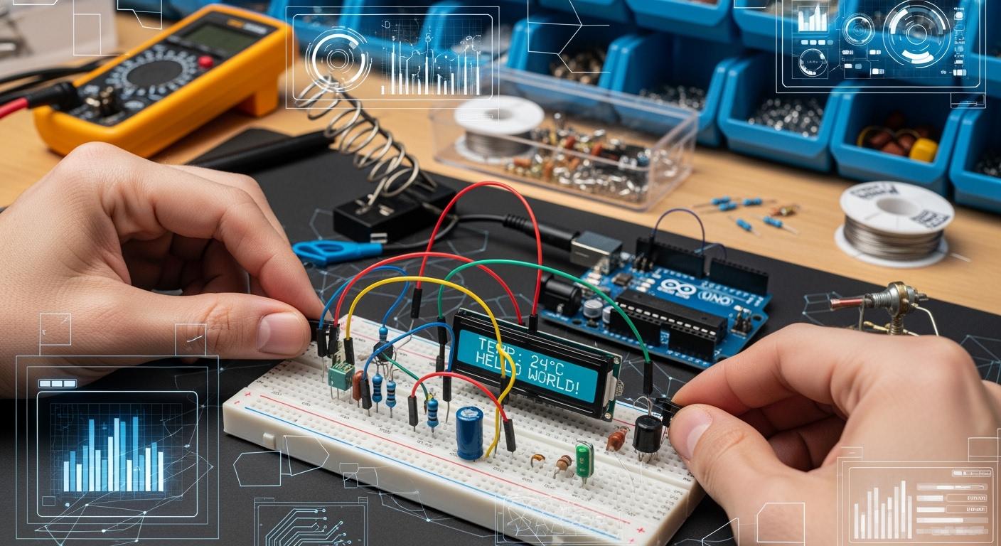 Step-by-Step Guide to Connecting an LCD Screen in Electronics Projects