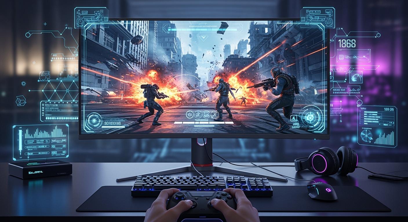 High-Performance LCD Monitors for Gaming