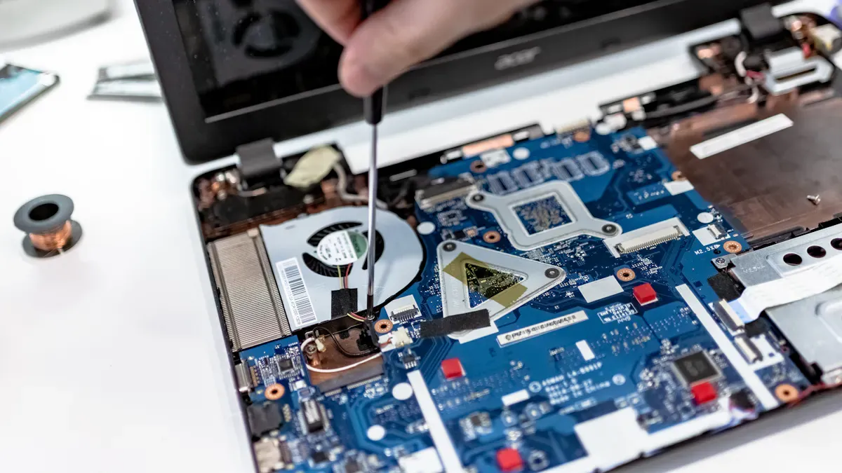 LCD Display Bezel Installation Steps