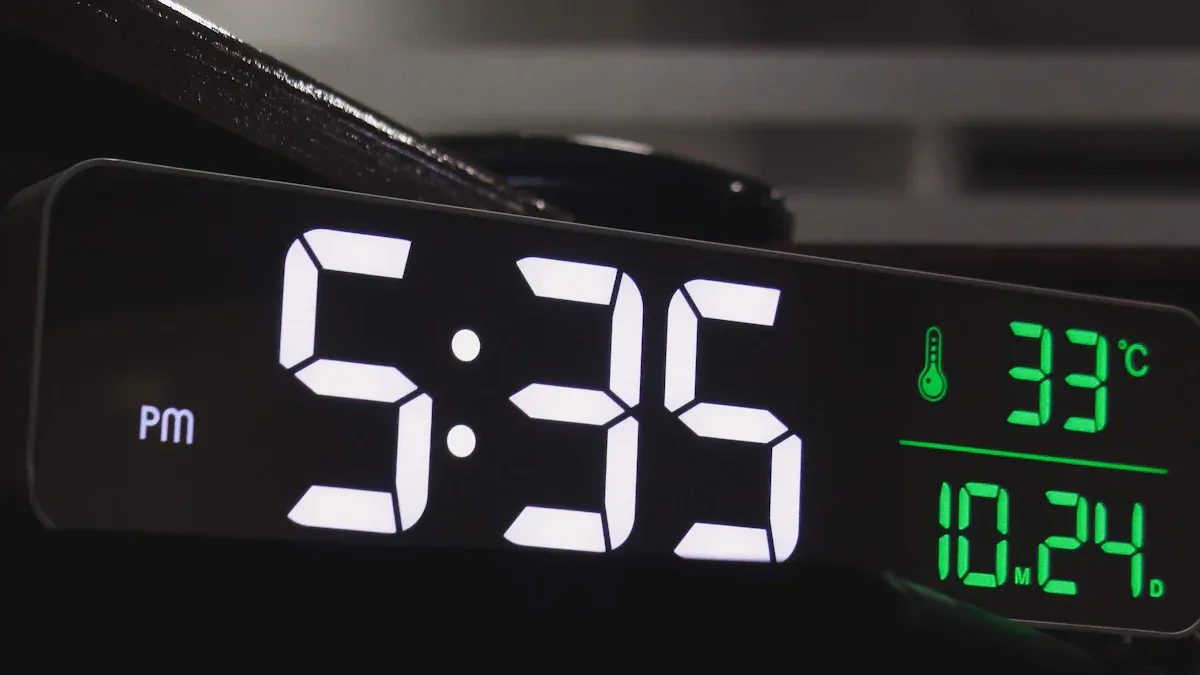 Top 7 LCD Display Clocks Overview