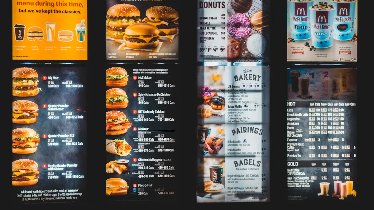 Sales Growth and Upselling with Drive-Thru Digital Menu Boards