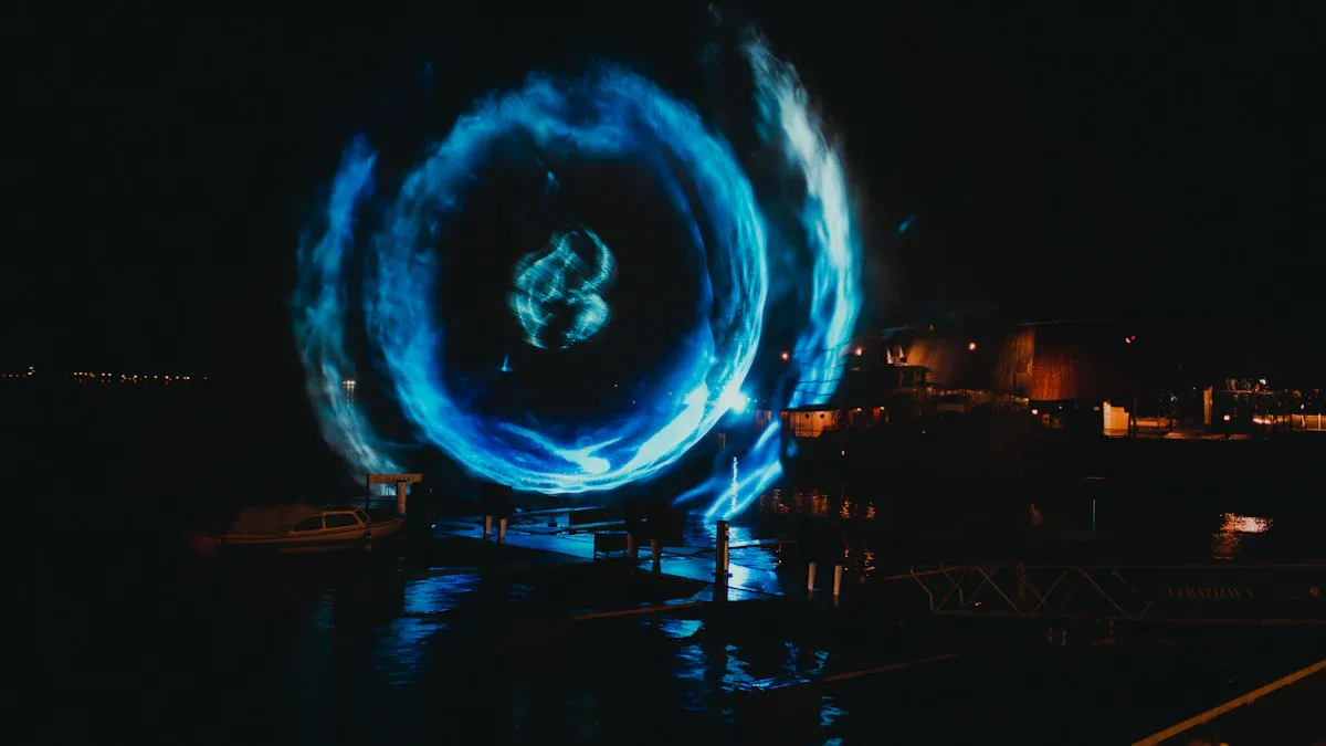 What is a 3D LED hologram fan?