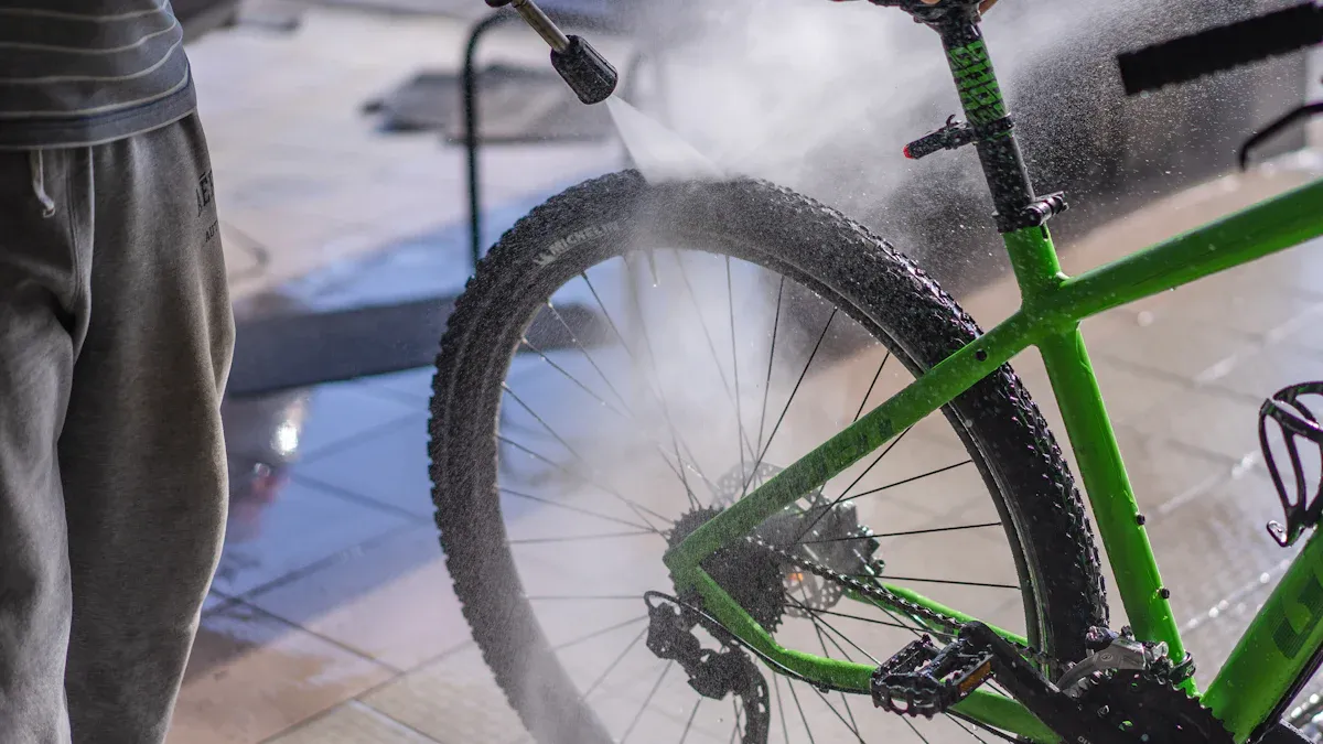 Schritte zur Kettenreinigung