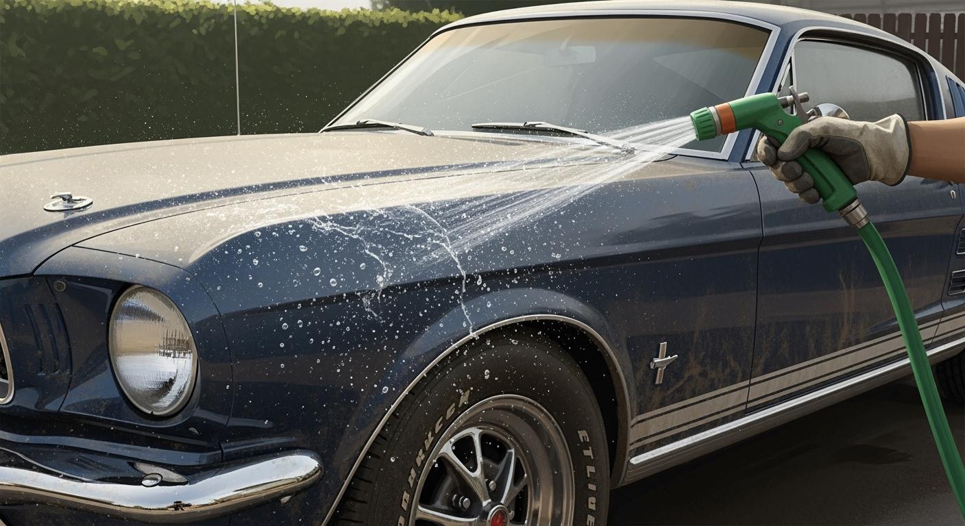 What Does Pre-rinse Mean in car detailing