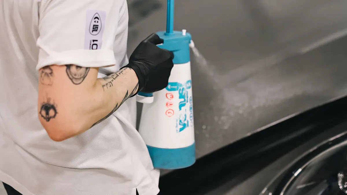 Advanced Car Care Applications of Mist Spray Bottles