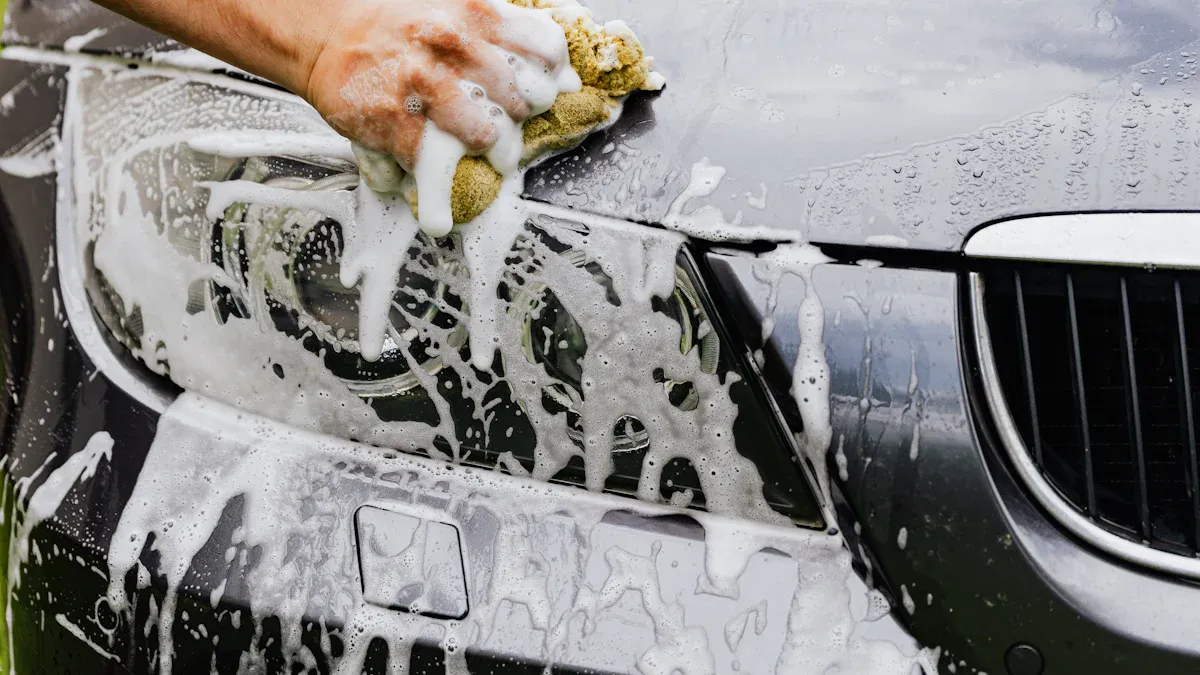 Can you use dish soap for car wash?