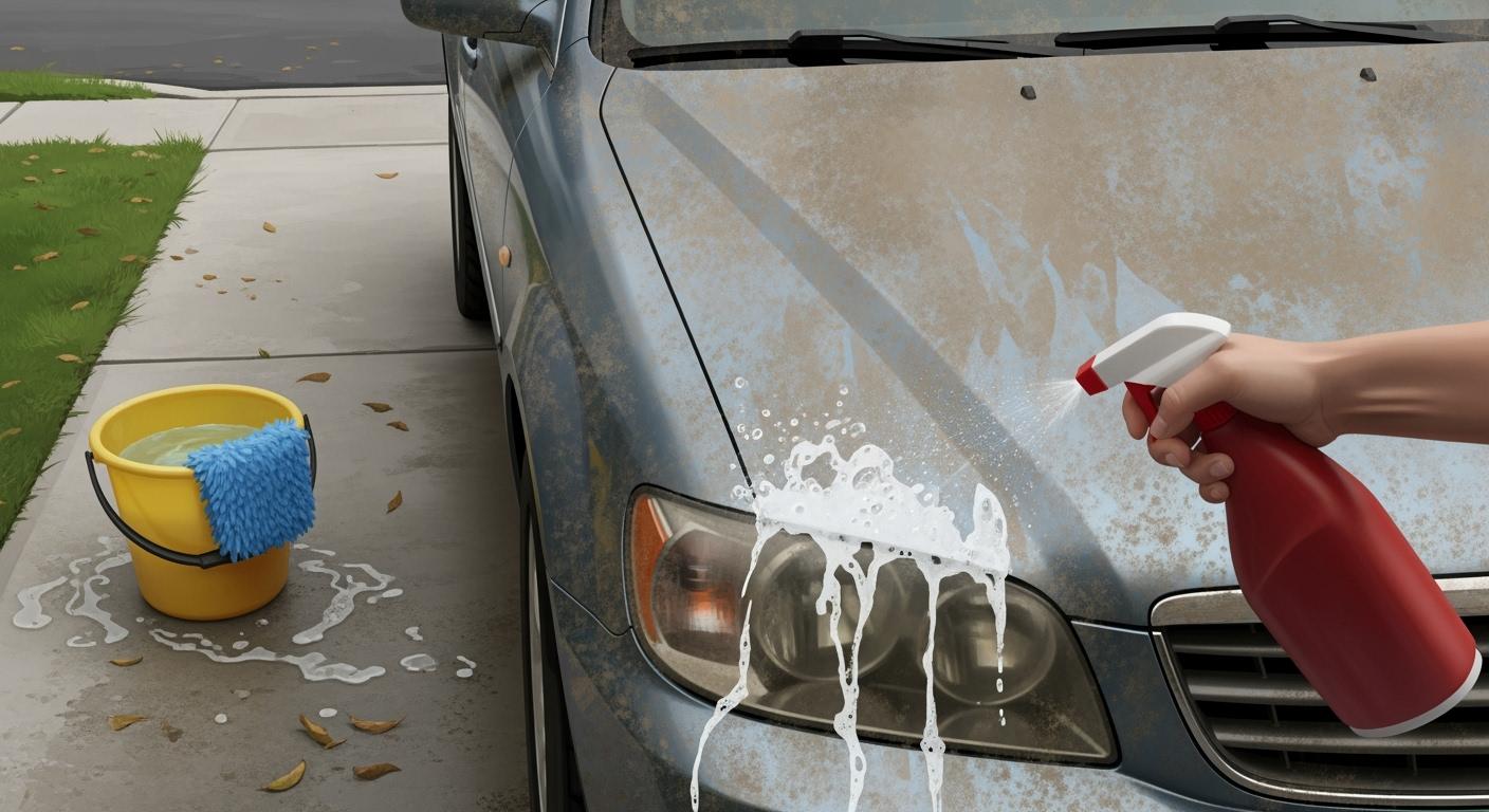 What Is Pre Wash in Car detailing