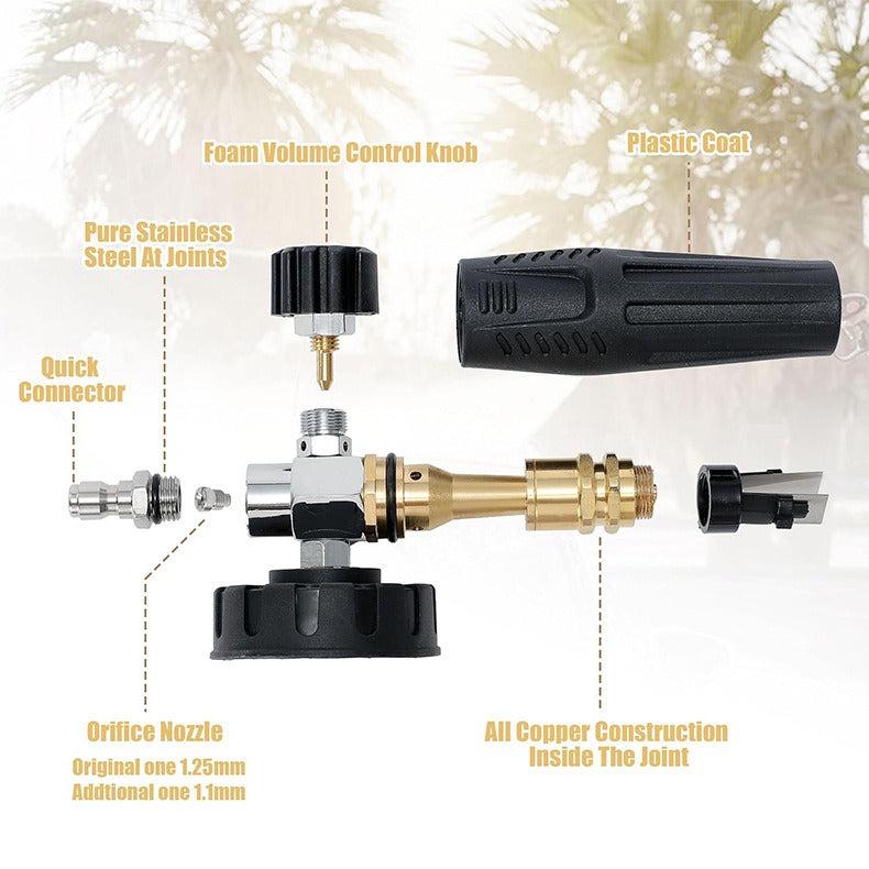 How High Pressure Foam Cannon Works