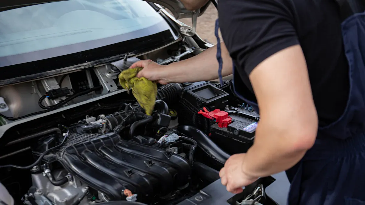 Clean Engine Bay Steps