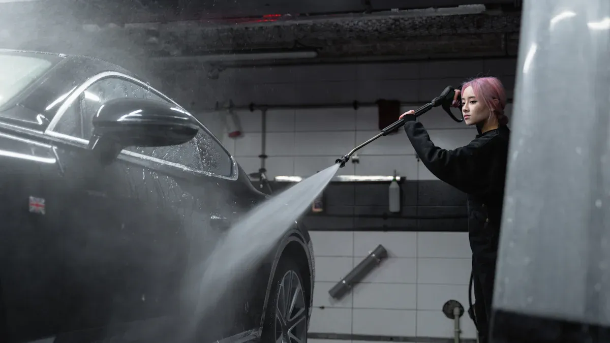 Quick Connect Foam Cannon Setup