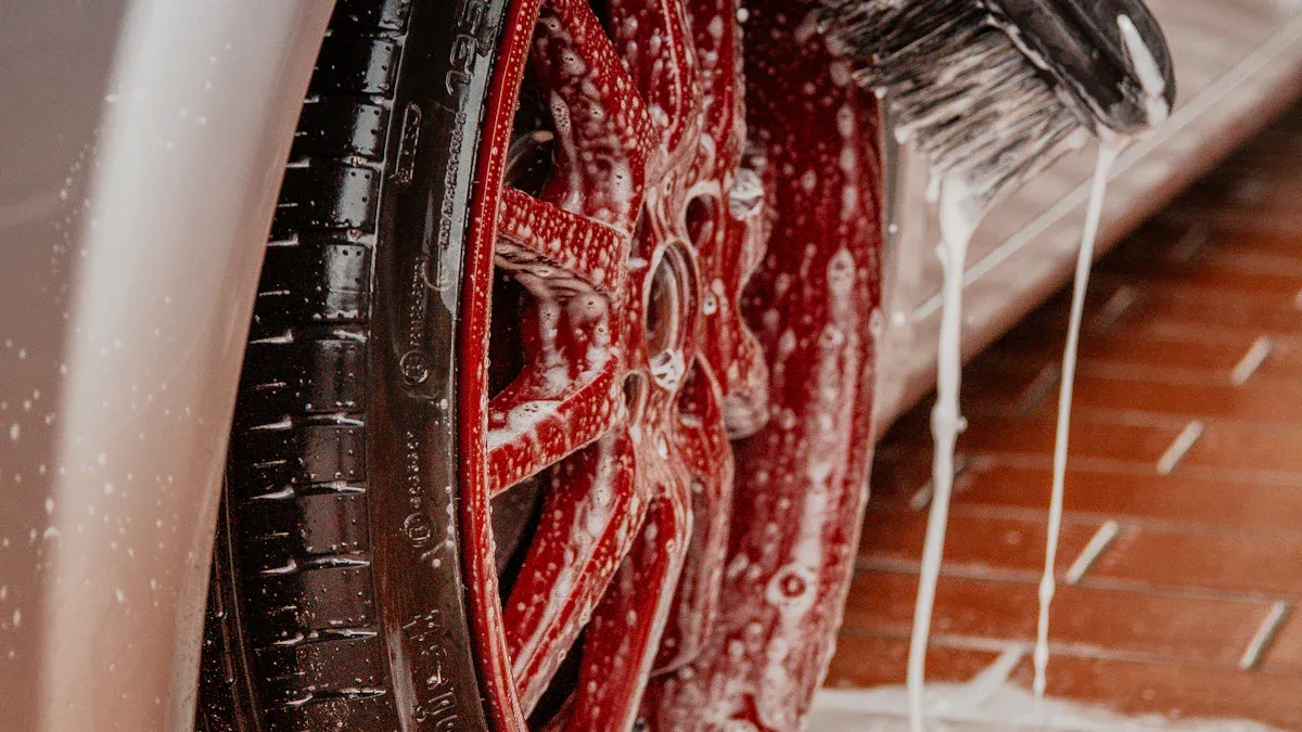 Car Wheel Cleaner & Tools