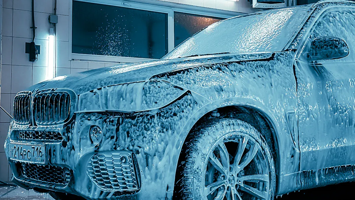 How to Use a Carwash Foam Sprayer