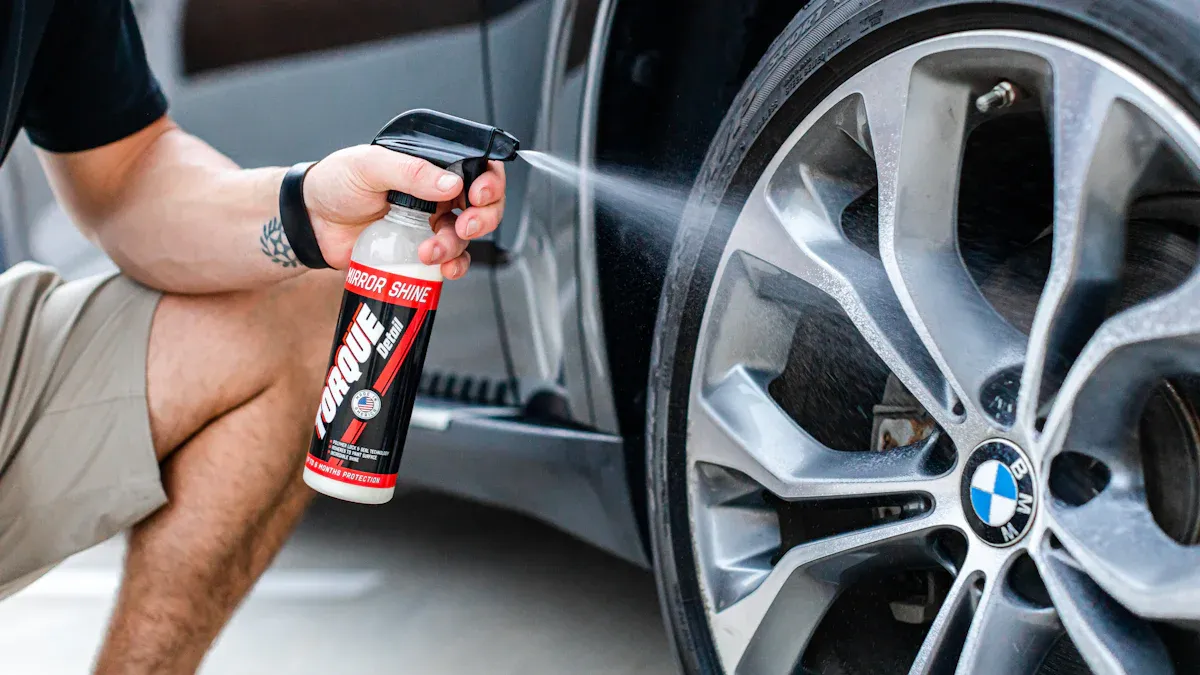 Aluminum Wheels Cleaning Supplies