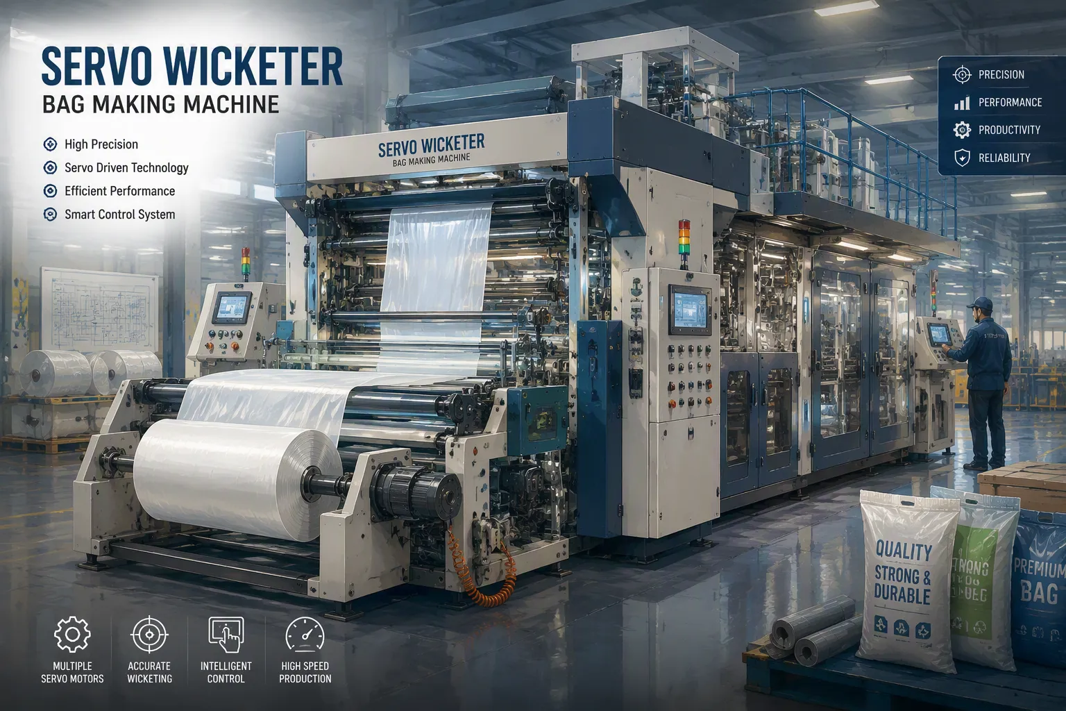 Common Types of Servo Bag Making Machines