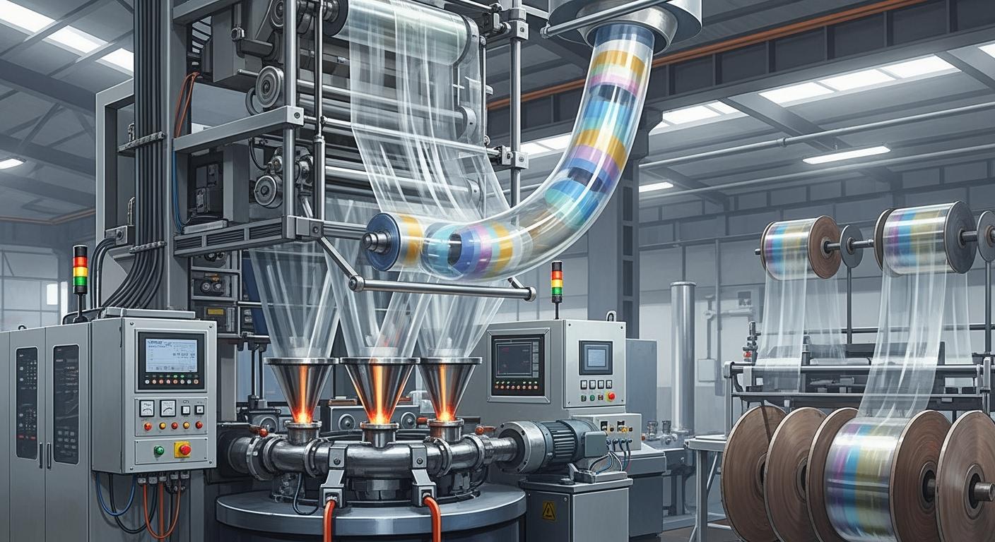 What is a Three Layer Film Blowing Machine and How Does It Work