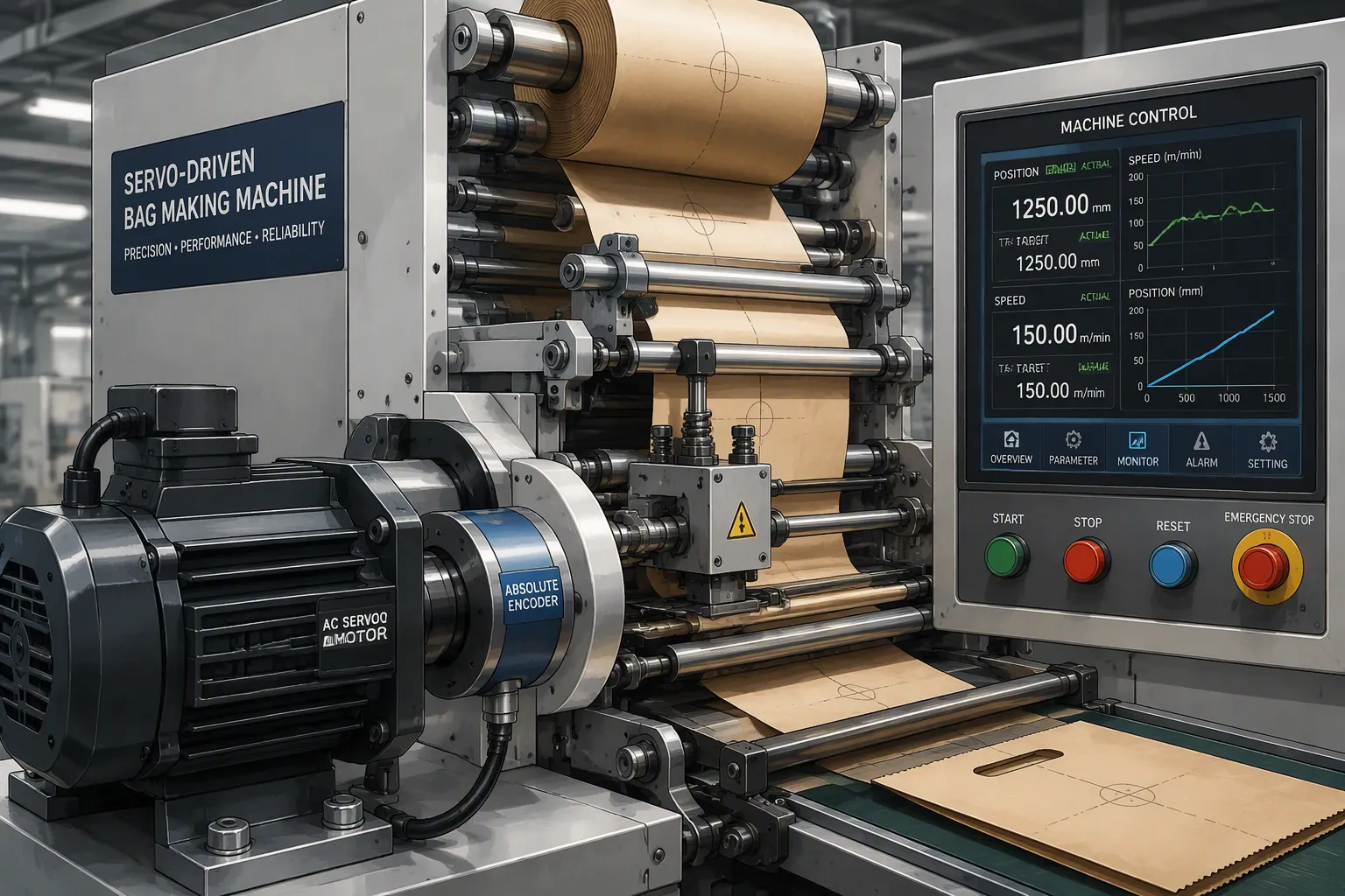 How a Servo Bag Making Machine Works