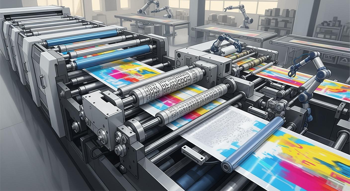 What Is the KSCI-EYC-A Series CI Flexo Printing Embossing and Edge Inserting All-in-one Machine