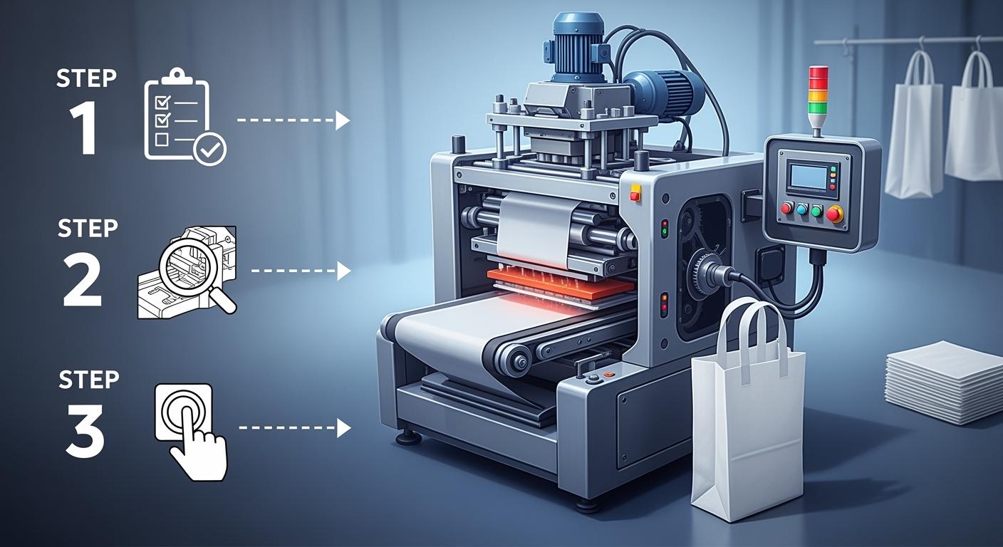 3 simple steps to pick your non woven bag making machine