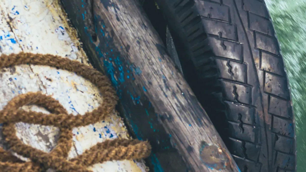 Bad Tie Rod Symptom #2: Uneven Tire Wear Patterns