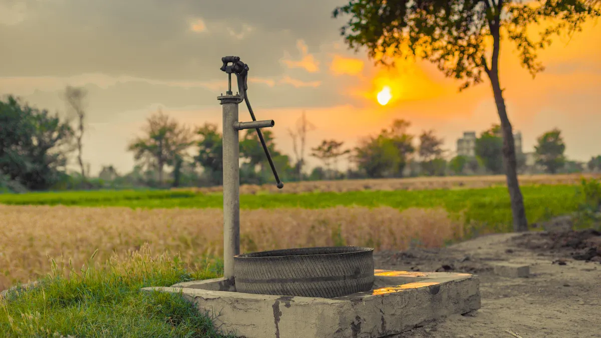Solar pumps work even in remote places